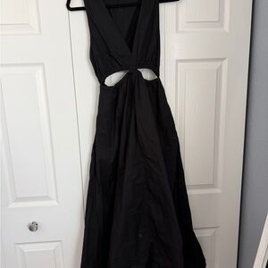 Zara Black Cutout Dress
